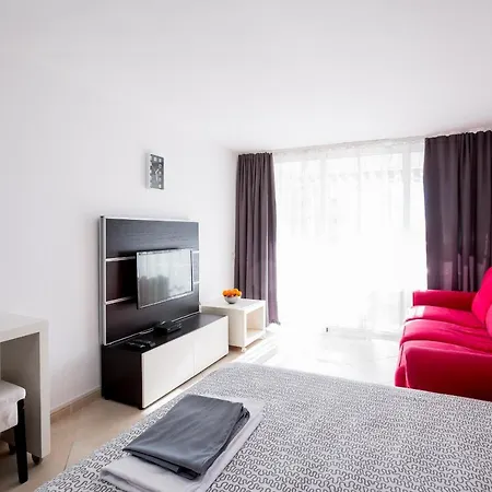 Go2tenerife Apart'mira Balcony W/ Sea View & Pool 公寓 美洲海滩