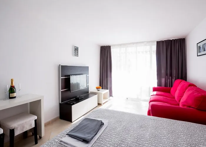 Go2tenerife Apart'mira Balcony W/ Sea View & Pool 公寓 美洲海滩